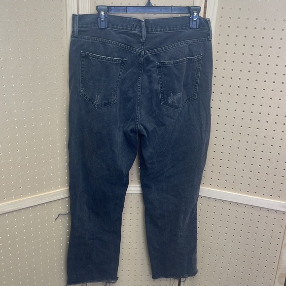 Forever 21 black‎ distressed jeans size 30 - Picture 7 of 8